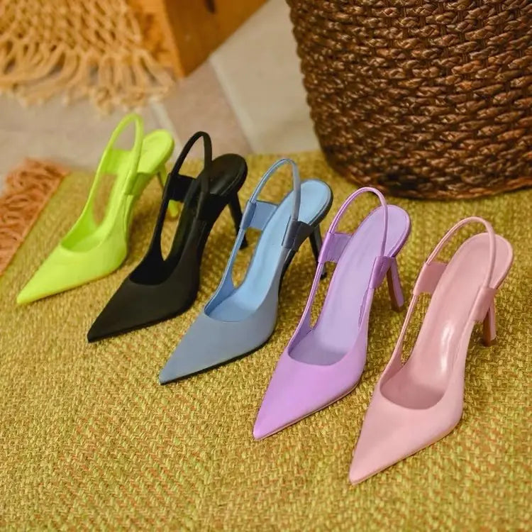 Stiletto Mule High Heels