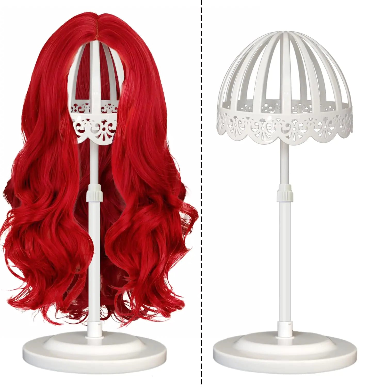 Adjustable Hollow Wig Stand