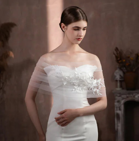 New Style Lace Shawl for Brides and Photography