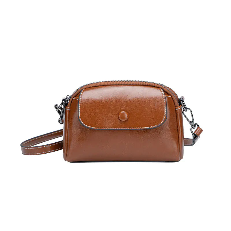 2024 Women's Shoulder Bag - Leather Small Purse