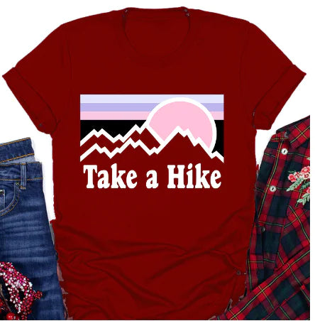 Fashion Round Neck Printed Short Sleeve T-Shirt