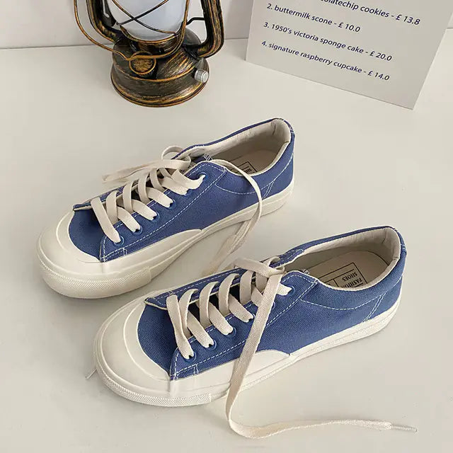 2022 Fashion Retro Low-top Canvas Sneakers for Women