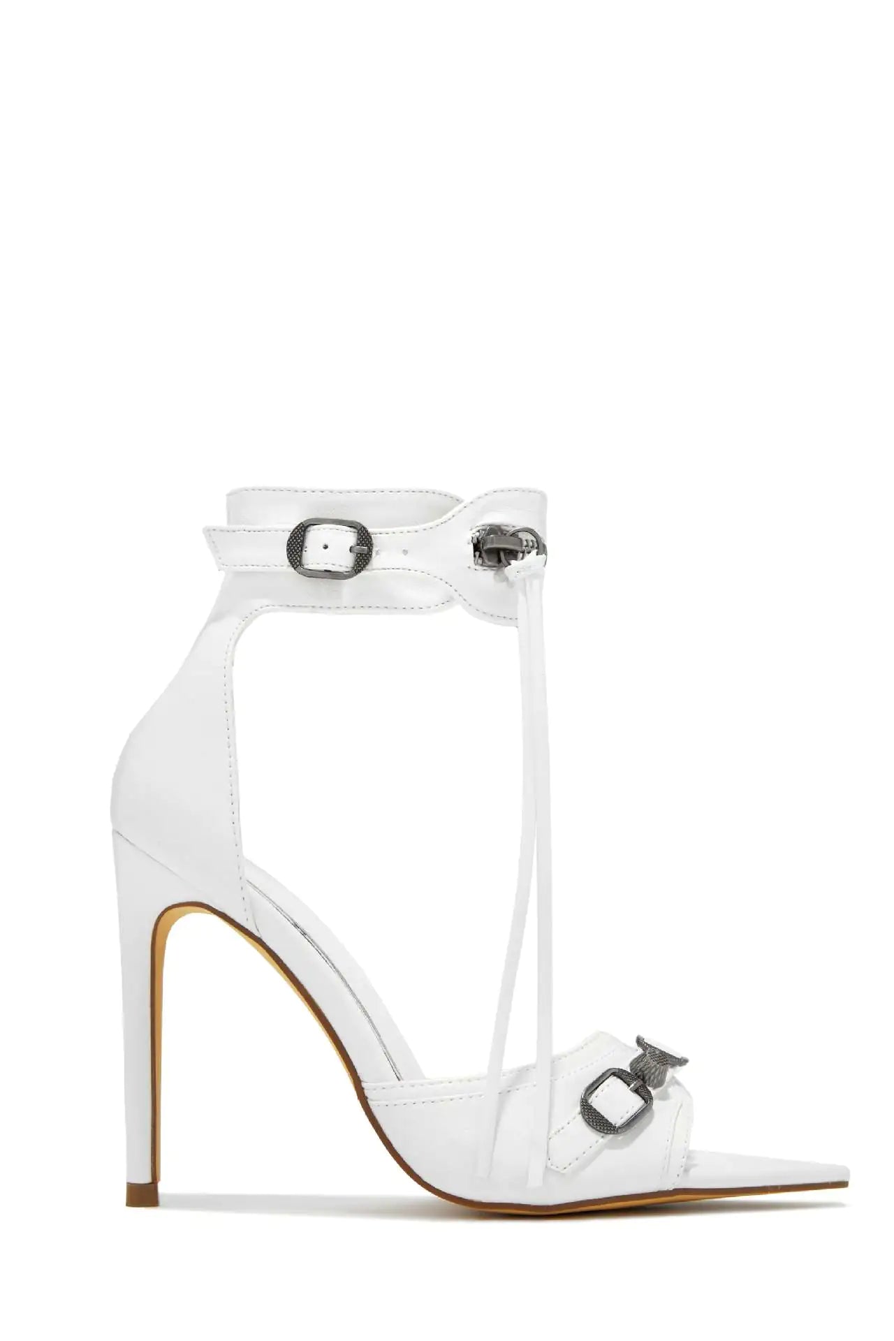 11cm High Heel Peep-Toe Sandals Stiletto Glamour