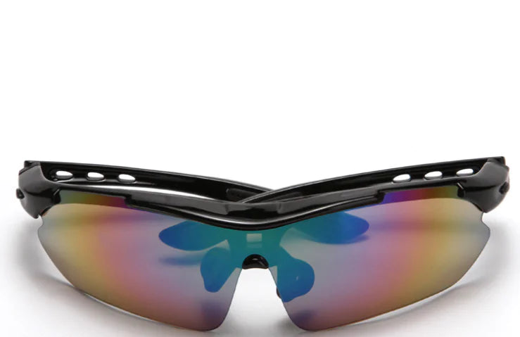 Cycling Sunglasses with Polarized Lenses (5 Color Set)